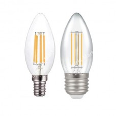 FF Lighting 4W LED  C35 E14 / E27 3000K Warm white ( Edison Filament Bulb )